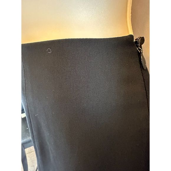 Style & Co A Line Flare Women’s PETITE size 10 Black Skirt 10P Lined Polyester - Picture 8 of 14